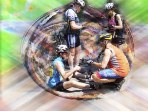 Start Your Ride With 15 People & Painstakingly Return Alone 5 bicycle changing flat tire
