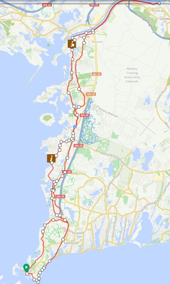 4 Unforgettable Rides In Cape Cod 1 bike ride to bourne bridge on cape cod a truly great ride